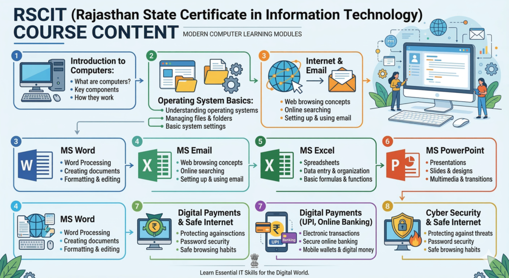RS-CIT computer course training for basic digital skills